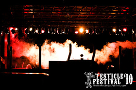 Testicle Festival Stage